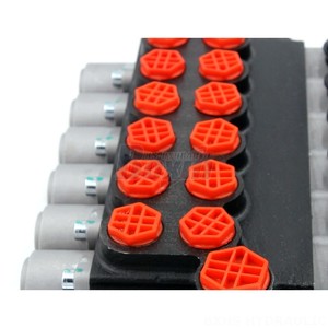 Vanne directionnelle manuelle hydraulique P40 G12 G38 multi-voies 40L 6 plaques 250 bars pour machines d'ingénierie - Product Image 3