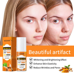 Lozione lenitiva alla curcuma Private Label 100ml per l'idratazione antinfiammatoria della pelle sensibile e incline all'acne con estratti naturali - Product Image 3