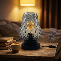 Lámpara de Mesa Espiral, Decoración Nocturna para Exteriores, Lámpara de Escritorio LED Europea, Lámpara de Mesa para Hotel, Comedor, Restaurante