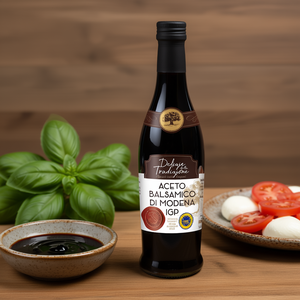 Delicias Tradicionales de Modena, Vinagre Balsámico Líquido Marrón Fermentado PGI, 500 ml x 12 ml, Paquete de 12 Botellas, ACETIFICIO ARETINO S.R.L. - Product Image 3