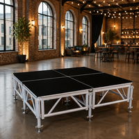 Podium modulaire en alliage d'aluminium Sgaier avec installation rapide, capacité de charge de 850 kg pour les concerts et les événements