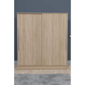 Armario Moderno Zambak Sonoma de 2 Puertas con Cajones Convertibles, Armario Plegable para Dormitorio, Organizador de Ropa - Product Image 4