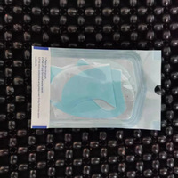 Masque pour le visage et les yeux en collagène de type III lyophilisé, nano-hydrofuge, adoucissant, hydrogel peptide, tous types de peau