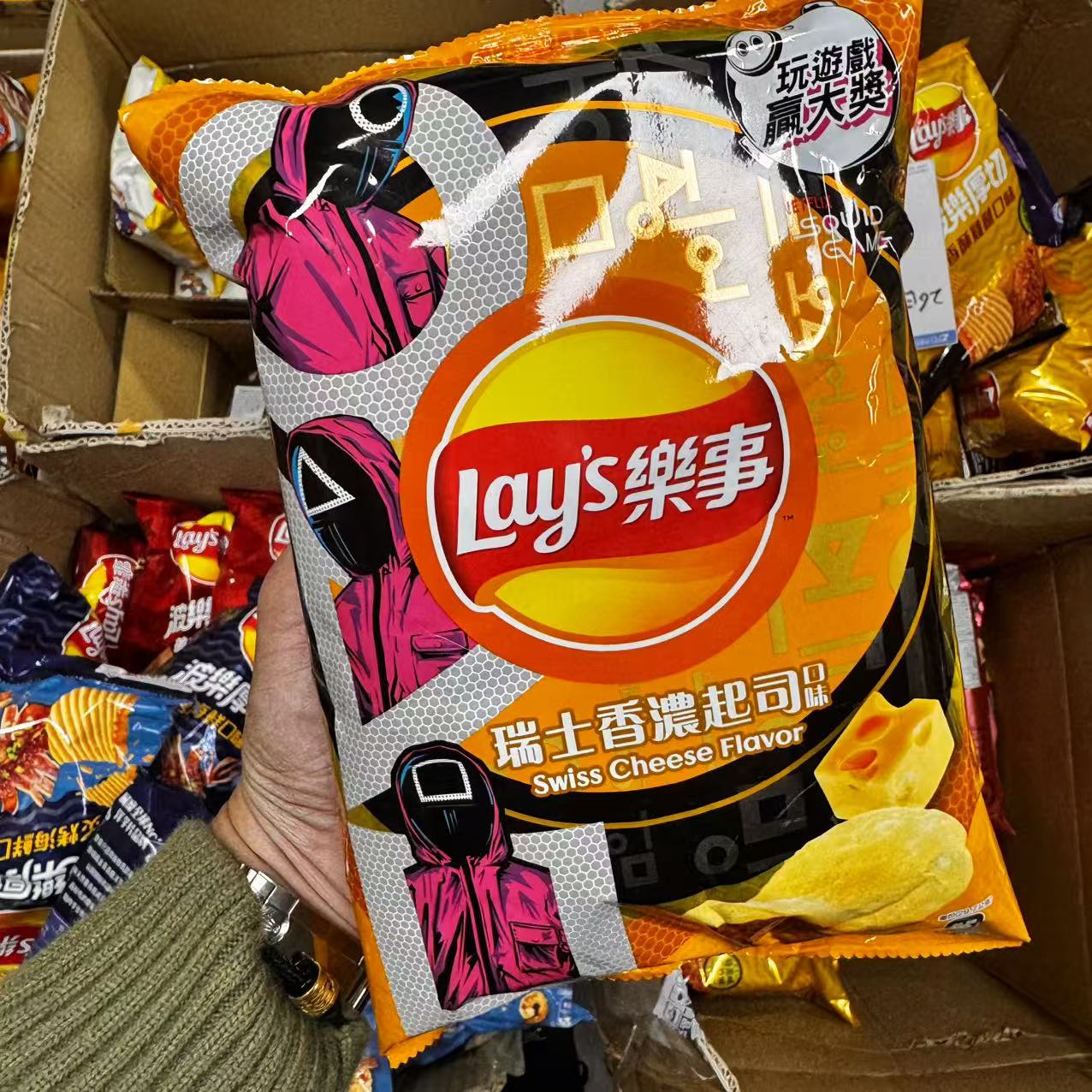 Taiwan Lay's картофельные чипсы уникальный корейский аромат кальмара испанский аромат морепродуктов Различные вкусы экзотические закуски Lay's Chips