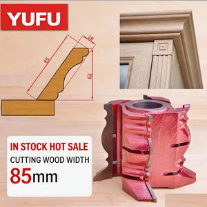YUFU Hard Metal Woodworking Cutting <b>Tools</b> Door Frames Line Cutters Top Caps OEM HRC 65-66 Uncoated - Product Image 3