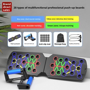 RS Home Gym Planche de musculation portable en ABS pour l'entraînement de la force de la poitrine et des épaules, <span class=keywords><strong>machine</strong></span> Smith multifonctionnelle pour usage domestique - Product Image 6