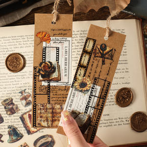 4 Pegatinas por Paquete, Colección <span class=keywords><strong>de</strong></span> Objetos Vintage, Pegatinas Impermeables para Manualidades, Pegatinas para Niños, Suministros para Manualidades - Product Image 3