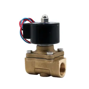 Normally Closed Forged Brass 12v 24v 220v DN20 3/4 Inch 20 MM Electric Solenoid Valve for Gas