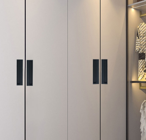 Wholesale Modern Hotel Invisible Concealed Aluminum Alloy Handles for Sliding <strong>Doors</strong> Wardrobes Cabinets-Eco-Friendly Outdoor Use - Product Image 4
