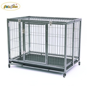 <span class=keywords><strong>Jaula</strong></span> Plegable de Acero <span class=keywords><strong>para</strong></span> <span class=keywords><strong>Perros</strong></span> Grandes, Caseta Metálica Abierta <span class=keywords><strong>para</strong></span> Mascotas - Product Image 6