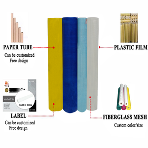 160 जी सिवा फिलसी 1 मीटर की 50 मीटर फिबरग्लास ने दीवार निर्माण रियल एस्टेट के लिए सीमेंट जाली जाली प्रतिरोधी प्लास्टर जाल जाल - Product Image 5