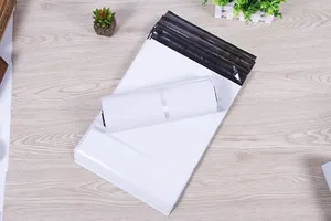 Custom Printed Waterproof Express Courier Recycled White Bags Shipping Package Envelope Sustainable Mailing Bags