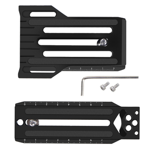 FEICHAOカメラL垂直クイックリリースプレートボードマウントブラケットスタンドホルダーZhiyun WEEBILL S/Ronin RS2 RSC2クレーン<span class=keywords><strong>2</strong></span> <span class=keywords><strong>3</strong></span>/3S用 - Product Image 5