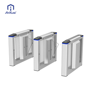 Barriera di Sicurezza Automatica a Doppio Motore, Sistema di Controllo Accessi con Tornello, Cancello Veloce per Stazioni della Metropolitana - Product Image 4