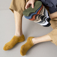 Vente en gros de chaussettes basses en coton avec logo personnalisé Chaussettes antidérapantes en gel de silice respirantes et invisibles pour l'été