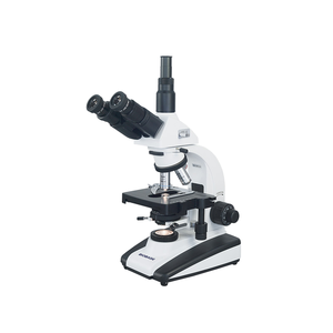 Microscopio Trinocular Biológico LCD con Cámara, 40-1600 Aumentos, Plataforma Móvil de Doble Capa, Enfoque Manual, Iluminación LED, 1920x1080 - Product Image 1