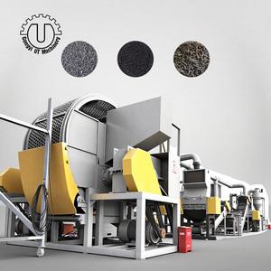 เครื่องย่อยยางรถยนต์อุตสาหกรรมสำหรับงานหนัก เครื่องบดโลหะประสิทธิภาพสูงสำหรับรีไซเคิล มีจำหน่าย - Product Image 1