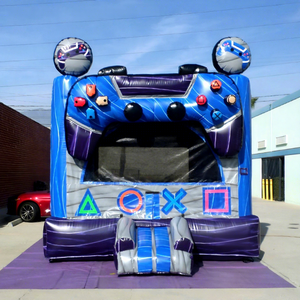 Castillo Inflable con Forma de Sol, Certificado CE, Capacidad de 500 kg, Tamaño Personalizable, Fácil de Instalar, para Niños, Venta al Por Mayor - Product Image 1