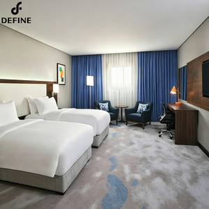 Muebles de Dormitorio para Hoteles y Resorts, Juegos de Dormitorio Modernos Personalizados, Juego Completo de Muebles de Lujo para Hotel - Product Image 1