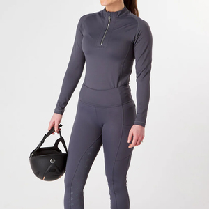 Camisa de equitación de spandex ligera y personalizable de alta calidad al por mayor, nueva camisa ecuestre para mujer, camisa para espectáculos ecuestres - Product Image 3