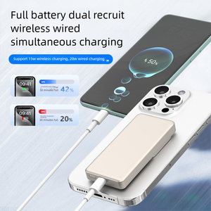 <span class=keywords><strong>Batterie</strong></span> externe magnétique sans fil 15W PD 10000mAh pour 12/<span class=keywords><strong>13</strong></span>/14 <span class=keywords><strong>Pro</strong></span> <span class=keywords><strong>Max</strong></span> avec port Type-C - Product Image 5