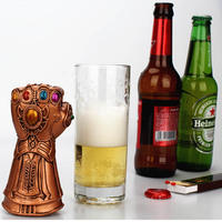 Kreatif perang tak terbatas Sarung tangan Thanos pembuka tinju pembuka botol bir keren bir Cola pembuka tutup anggur untuk Marvel Avengers hadiah penggemar