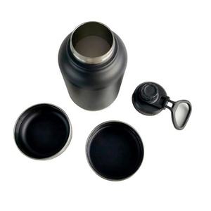 Bouteille d'eau pour chien étanche Portable 3 en 1 Bouteille d'eau isolée pour chien en acier inoxydable 32oz - Product Image 2