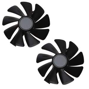 CF1015H12S 12V Cooler พัดลมสำหรับ Sapphire NITRO <span class=keywords><strong>RX</strong></span> 580 570 480 <span class=keywords><strong>470</strong></span> <span class=keywords><strong>4G</strong></span> <span class=keywords><strong>RX</strong></span> Vega64 8GB พัดลมระบายความร้อน C26 - Product Image 2