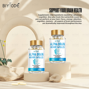 Spedizione veloce pronto stock all'ingrosso integratore per la salute del cervello supporto per la messa a fuoco della memoria booster alfa <span class=keywords><strong>brain</strong></span> capsule - Product Image 3
