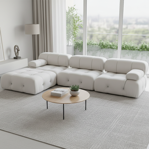 Ensemble de canapés modulaires en tissu moderne, design confortable pour salon, combinaison personnalisable, <span class=keywords><strong>canapé</strong></span> Mario Bellini - Product Image 2