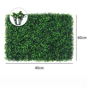 Panneaux d'extérieur, clôture en herbe, panneau mural de plantes artificielles, panneau mural végétal artificiel - Product Image 6