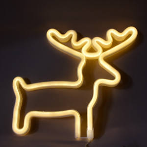 Lámpara LED de Neón con Forma de Cactus y Campana Arcoíris, Luz Nocturna para Dormitorio, Estudio, Cabecera de Cama - Product Image 3