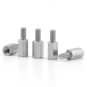Espaciadores hexagonales macho-hembra de acero inoxidable 304 4 # Soporte Roscado de 40 Pulgadas para Placa Base, Accesorios para Placa Base, Modelo Nindejin - Product Image 5