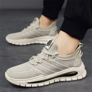 Zapatos Deportivos Casuales de Malla Tejida para Hombre, Primavera-Verano, a la Moda, Combinables con Todo, Cómodos para Correr - Product Image 4