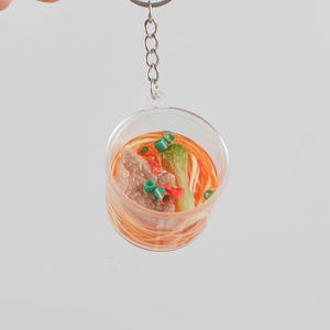 พว<span class=keywords><strong>ง</strong></span>กุญแจรูปอาหารจำลอง บะหมี่ <span class=keywords><strong>ขนมปัง</strong></span>อิตาเลียน ขอ<span class=keywords><strong>ง</strong></span>เล่นรูปบะหมี่กุ้<span class=keywords><strong>ง</strong></span> - Product Image 3