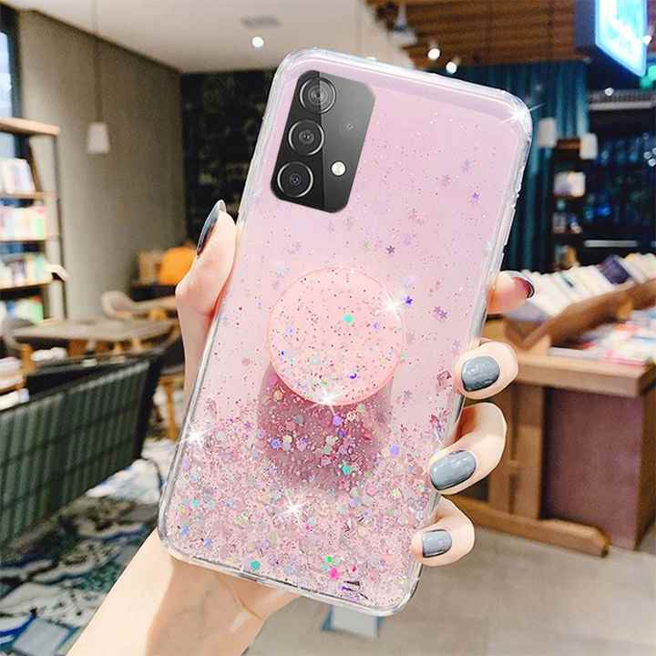 Laudtec Bling Glitter Capa De Celular A32 4G 5G Silicone Cases for Samsung A32 Back Cover for Samsung Galaxy A32 Phone Case