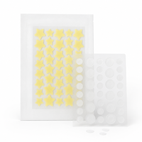 Patch anti-acné hydrocolloïde, autocollant respirant et imperméable pour le nez, le menton et les joues, utilisation nocturne