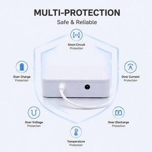 OLAX UPS Inteligente para Exteriores, 12V 37WH 10000mah, Salida de CC, Mini UPS, Batería de Respaldo, Banco de Energía Portátil para Router Wifi, Monofásico - Product Image 2