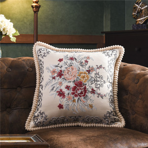 Sang Trọng Macrame Gối Trường Hợp Với Ren Thêu Thiết Kế Dệt Kim Đệm Bao Gồm Cho Nhà Hoặc Khách Sạn Sử Dụng Trang Trí - Product Image 2