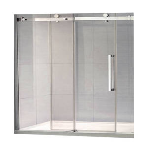 Mur rideau en verre trempé moderne, avec cadre en aluminium, porte de séparation de salle de <span class=keywords><strong>douche</strong></span>, pour porte de salle de <span class=keywords><strong>douche</strong></span> - Product Image 1