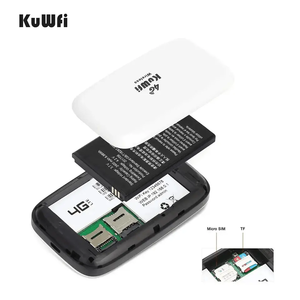 <span class=keywords><strong>KuWFi</strong></span> 2.<span class=keywords><strong>4G</strong></span> 150Mbps 2400mAh <span class=keywords><strong>routeur</strong></span> wifi de poche <span class=keywords><strong>4g</strong></span> <span class=keywords><strong>lte</strong></span> <span class=keywords><strong>routeur</strong></span> hotspot mobile sans fil avec emplacement pour carte sim - Product Image 5