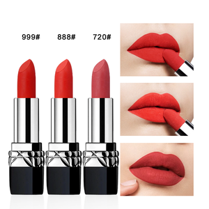 <span class=keywords><strong>Rouge</strong></span> à lèvres de luxe à haute teneur en pigment 12 couleurs <span class=keywords><strong>rouge</strong></span> nude <span class=keywords><strong>999</strong></span> #720 imperméable mat soyeux crémeux non collant végétalien <span class=keywords><strong>rouge</strong></span> à lèvres sans cruauté - Product Image 2