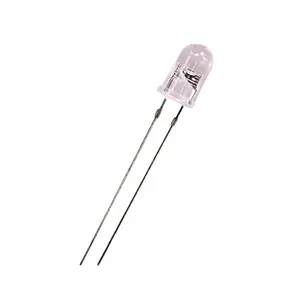 JuHong 5mm led clear lens 5mm led amber diode led 5mm for traffic light Free samples