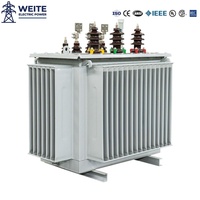 Transformador Sumergido en Aceite de 11kV 500kVA Trifásico con Bobinado de Cobre, Salida de 400V, CE IP54, Subestación Exterior Personalizable de 100-2500kVA