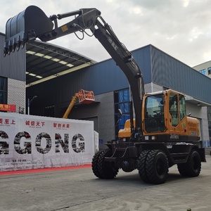 Escavatore Professionale JG120S su Ruote per Ingegneria Civile e Manutenzione Infrastrutturale, Avanzato e Robusto - Product Image 2