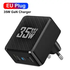 QC3.0 35W GaN 충전기 PD 고속 충전 전원 어댑터 GaN 충전 35W usb c 충전기 다기능 충전기