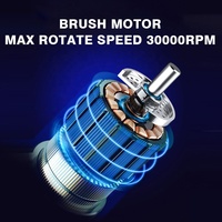 Mini aspirateur portatif de véhicule domestique aspiration et soufflage aspirateur à main sans fil plumeau d'air pour la maison de voiture