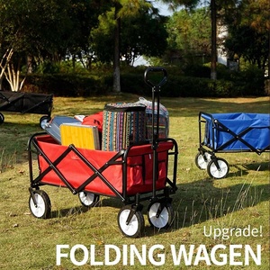 <span class=keywords><strong>Chariot</strong></span> de jardin pliable à 4 roues, <span class=keywords><strong>chariot</strong></span> de courses, <span class=keywords><strong>chariot</strong></span> à roulettes, brouette, <span class=keywords><strong>chariot</strong></span> à tirer - Product Image 4