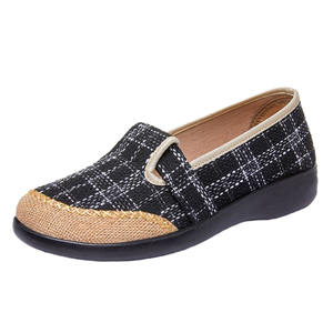 รองเท้าผ้าใบโรล่า รุ่นใหม่ พื้นนุ่ม ระบายอากาศได้ดี กันลื่น ด้านบนเป็นผ้าแคนวาส ซับในเป็นตาข่าย พื้นรองเท้าด้านนอกเป็นยาง  แบบสวมลำลอง - Product Image 1