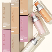 Emballage cosmétique de luxe durable, distributeur à pompe à vide, 30 50 ml, flacon sans air pour sérum